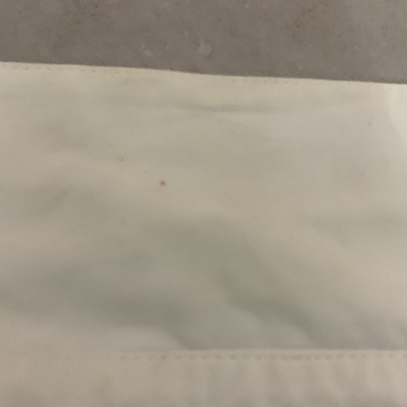 VTG 90’ 💯% COTTON EMBROIDERED BUTTONS DOWN WHITE SHIRT - Picture 6 of 9